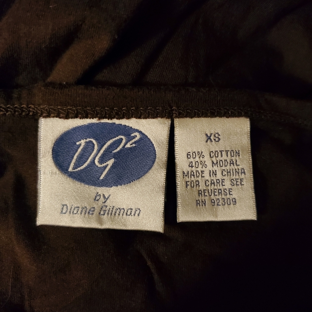 DIANE GILMAN Brown Dress XS - Picture 2 of 2